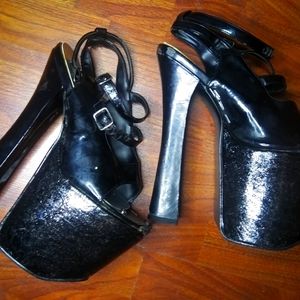 Used Sky High PVC Pleasers